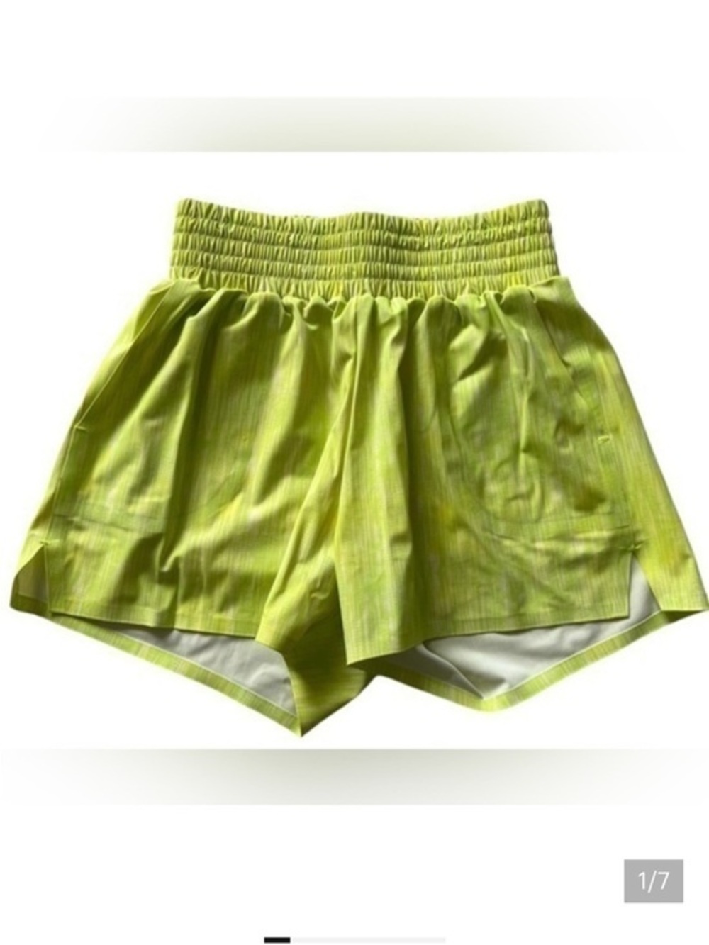 ZYIA high waisted athletic shorts 3" inseam